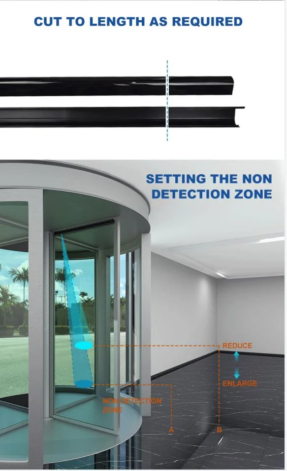 Automatic Swing Door Presence Sensor Top Scanner